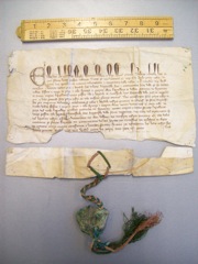 Image of the original patent letter